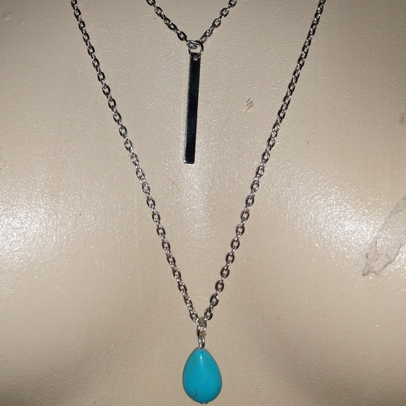 📿Double Strand Turqoise necklace - Picture 2 of 3